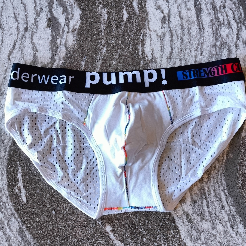 PUMP Men's Pride Brief Underwear 🆕 Size Large